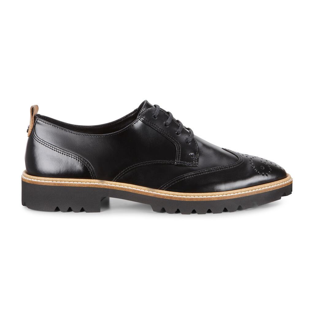 Chaussure Habillée Ecco Incise Tailored Femme Noir 2450-KMGOR